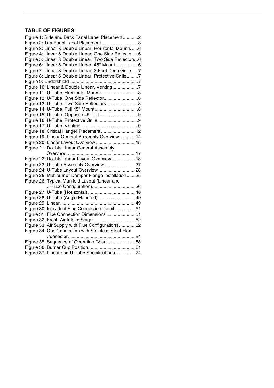 Roberts Gorden Vacuum Assisted Linear User Manual | Page 5 / 84
