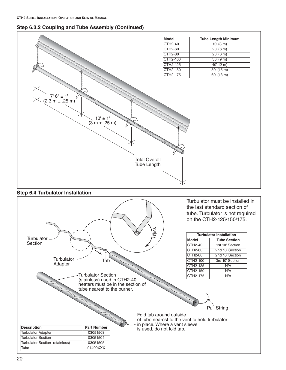 Roberts Gorden CTH2-125 User Manual | Page 26 / 68