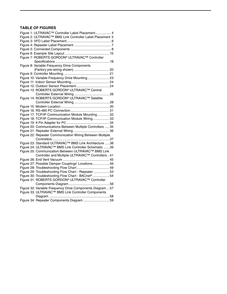 Roberts Gorden 10081601NA Rev H 12/11 User Manual | Page 5 / 70