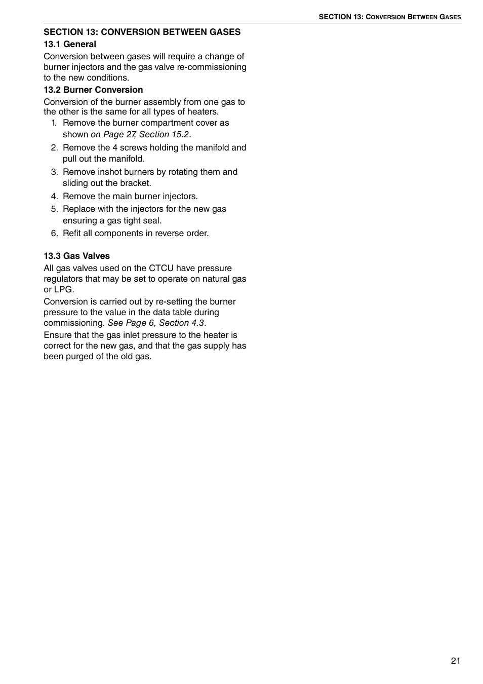 Roberts Gorden CTCU 27 User Manual | Page 27 / 40