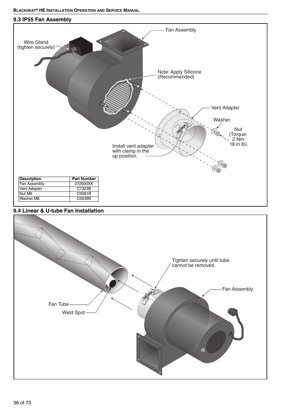 Roberts-Gordon HE15UT User Manual | Page 44 / 82
