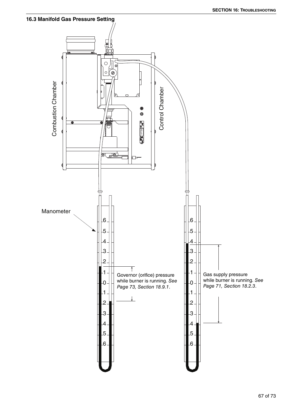 3 manifold gas pressure setting | Roberts-Gordon HE15UT User Manual | Page 73 / 82
