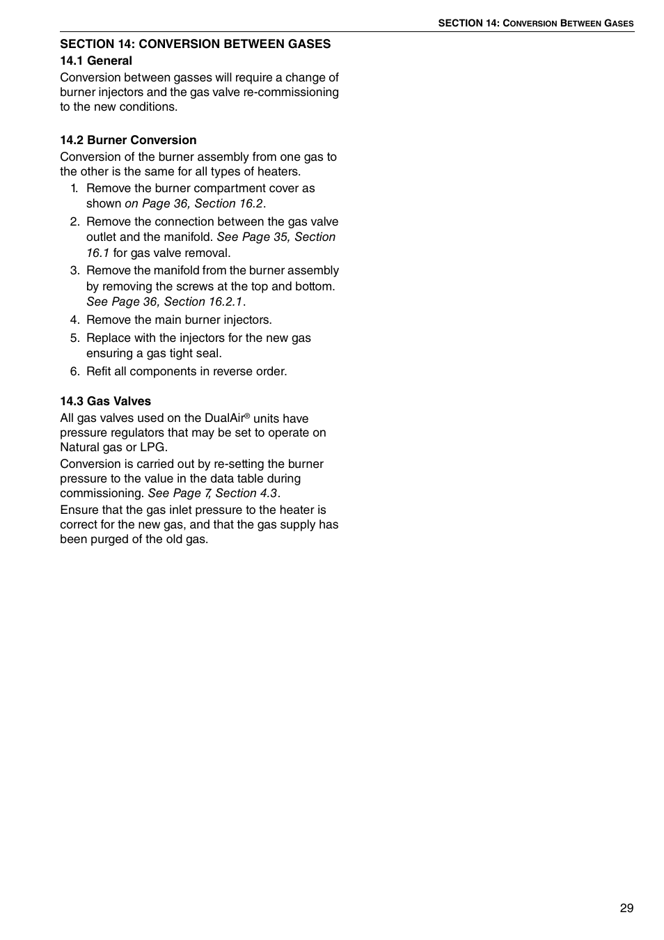 Roberts Gorden DAT100 User Manual | Page 35 / 52