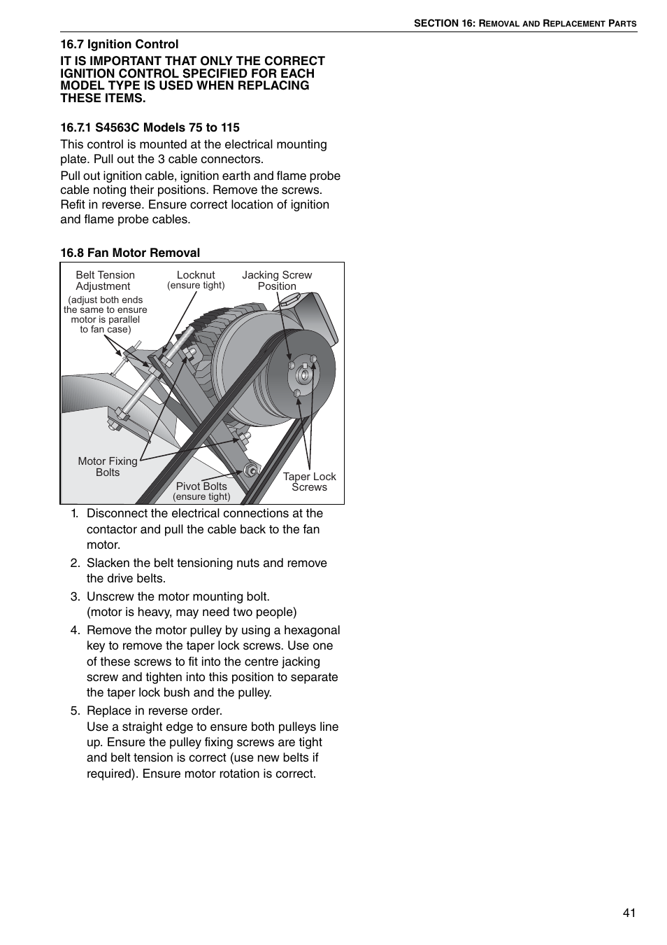 Roberts Gorden DAT100 User Manual | Page 47 / 52