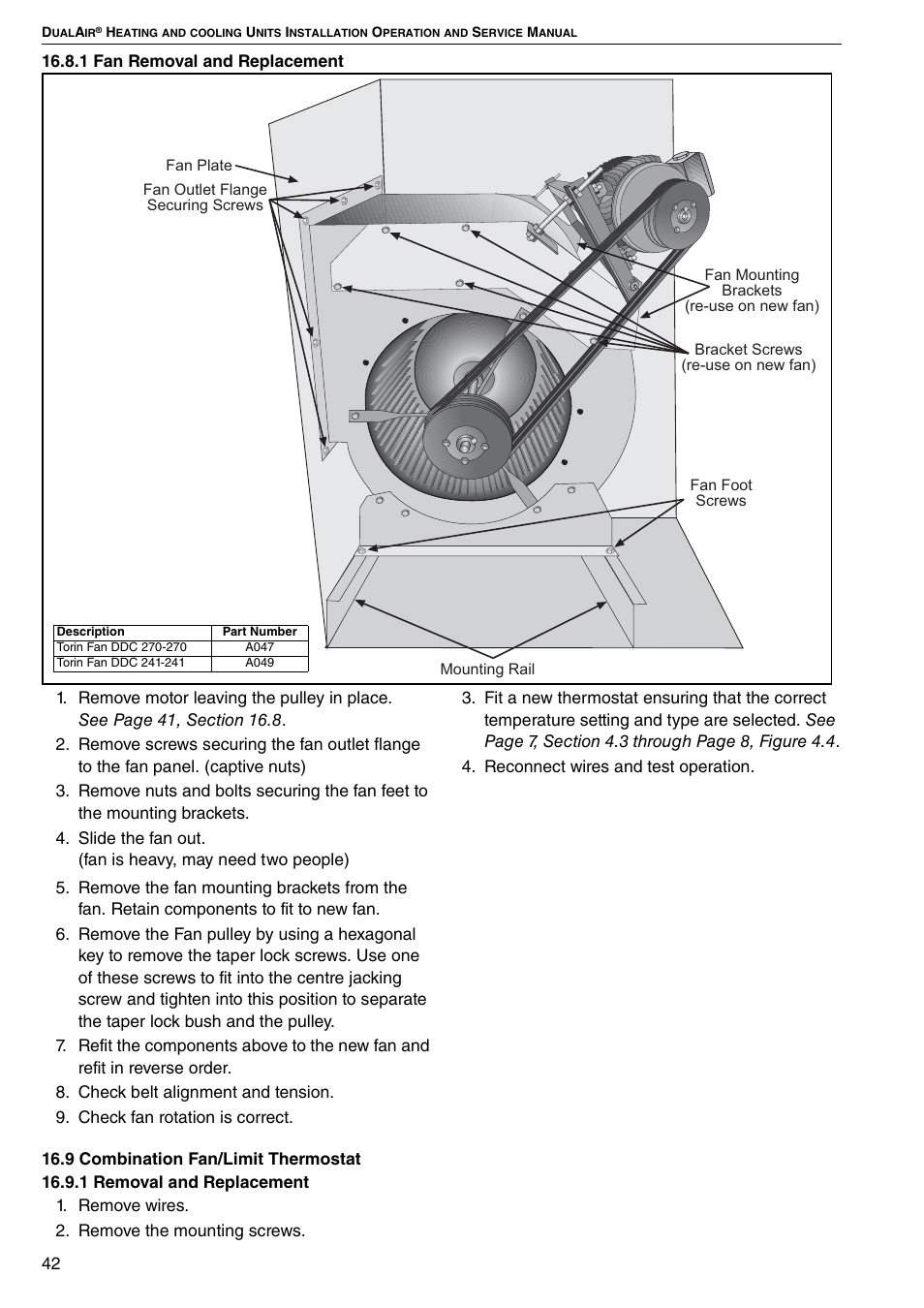 Roberts Gorden DAT100 User Manual | Page 48 / 52