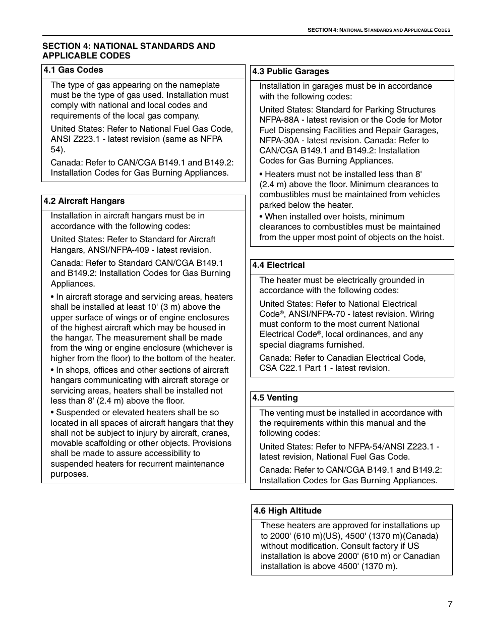 Roberts Gorden VANTAGE NP CTHN-125 User Manual | Page 13 / 48