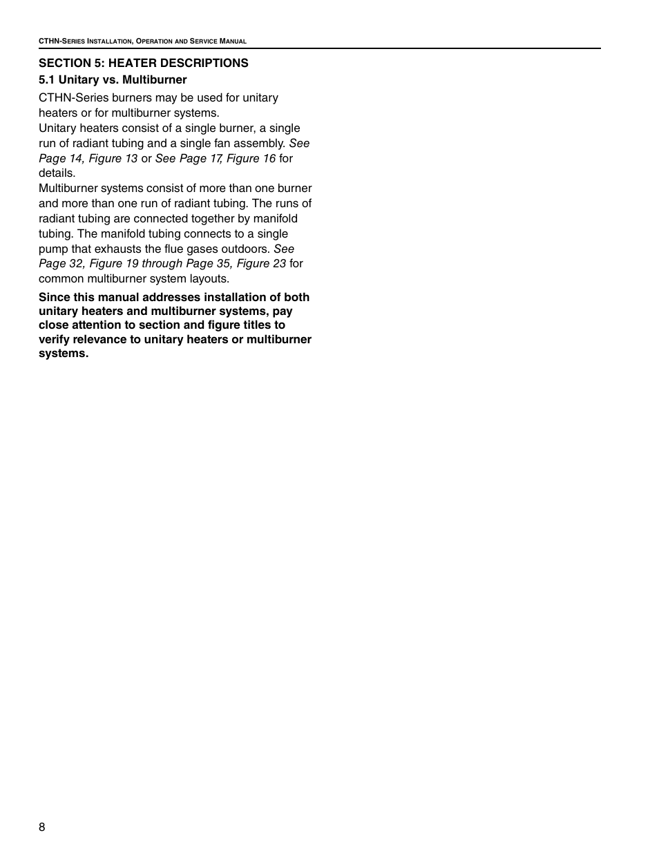 Roberts Gorden VANTAGE NP CTHN-125 User Manual | Page 14 / 48