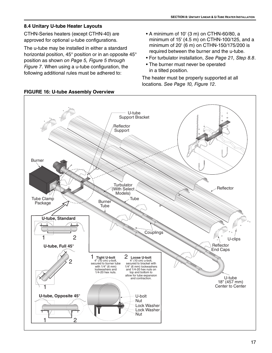 Roberts Gorden VANTAGE NP CTHN-125 User Manual | Page 23 / 48