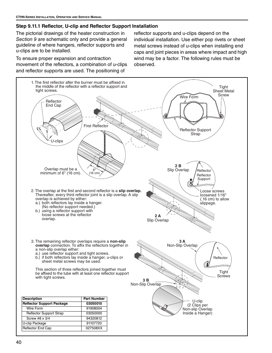 Roberts Gorden VANTAGE NP CTHN-125 User Manual | Page 46 / 48