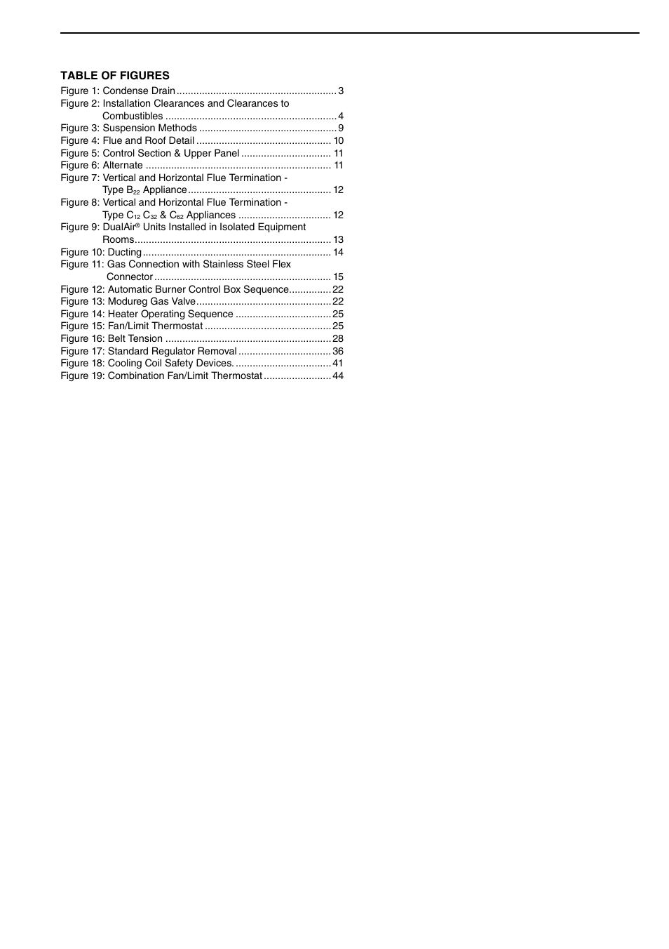 Roberts Gorden DUAL AIR DAT90 User Manual | Page 5 / 52