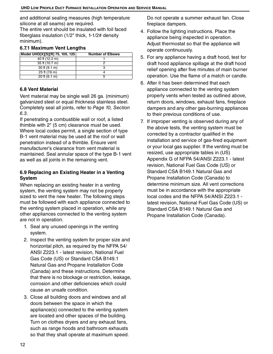 Roberts Gorden Combat UHD[X][S][R] 75 User Manual | Page 18 / 54