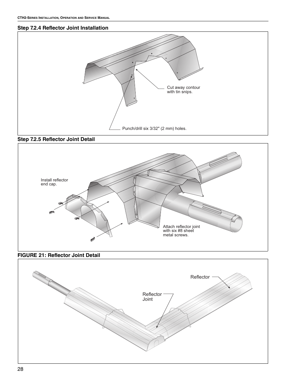 Roberts Gorden VANTAGE II CTH2-40 User Manual | Page 34 / 68