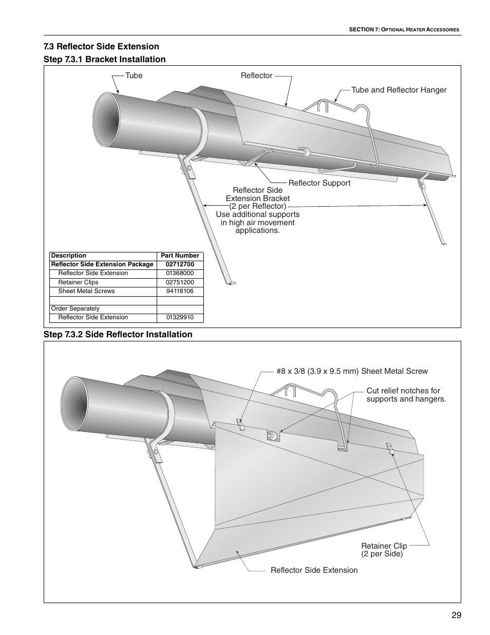 Roberts Gorden VANTAGE II CTH2-40 User Manual | Page 35 / 68
