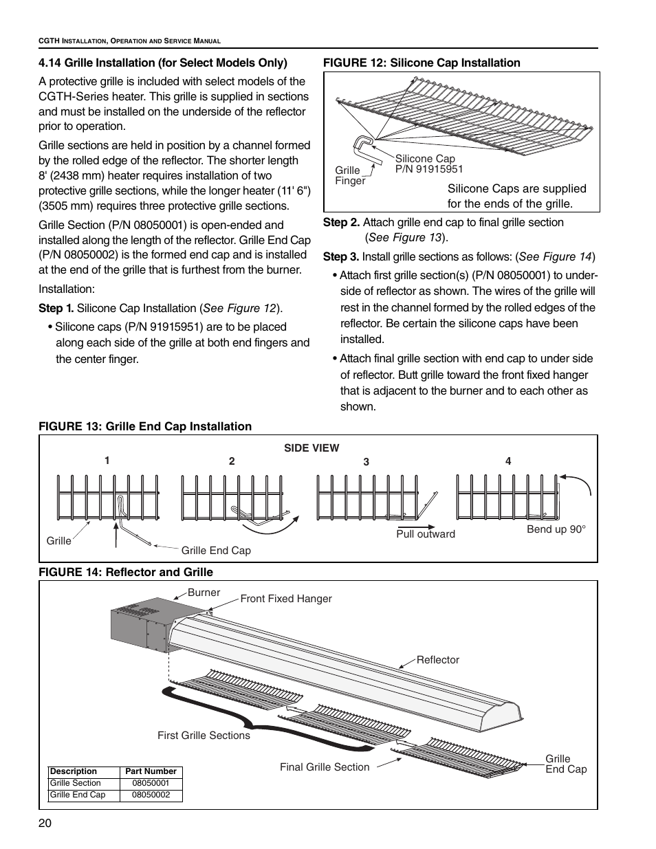 Roberts Gorden Caribe CGTH-50 User Manual | Page 26 / 58