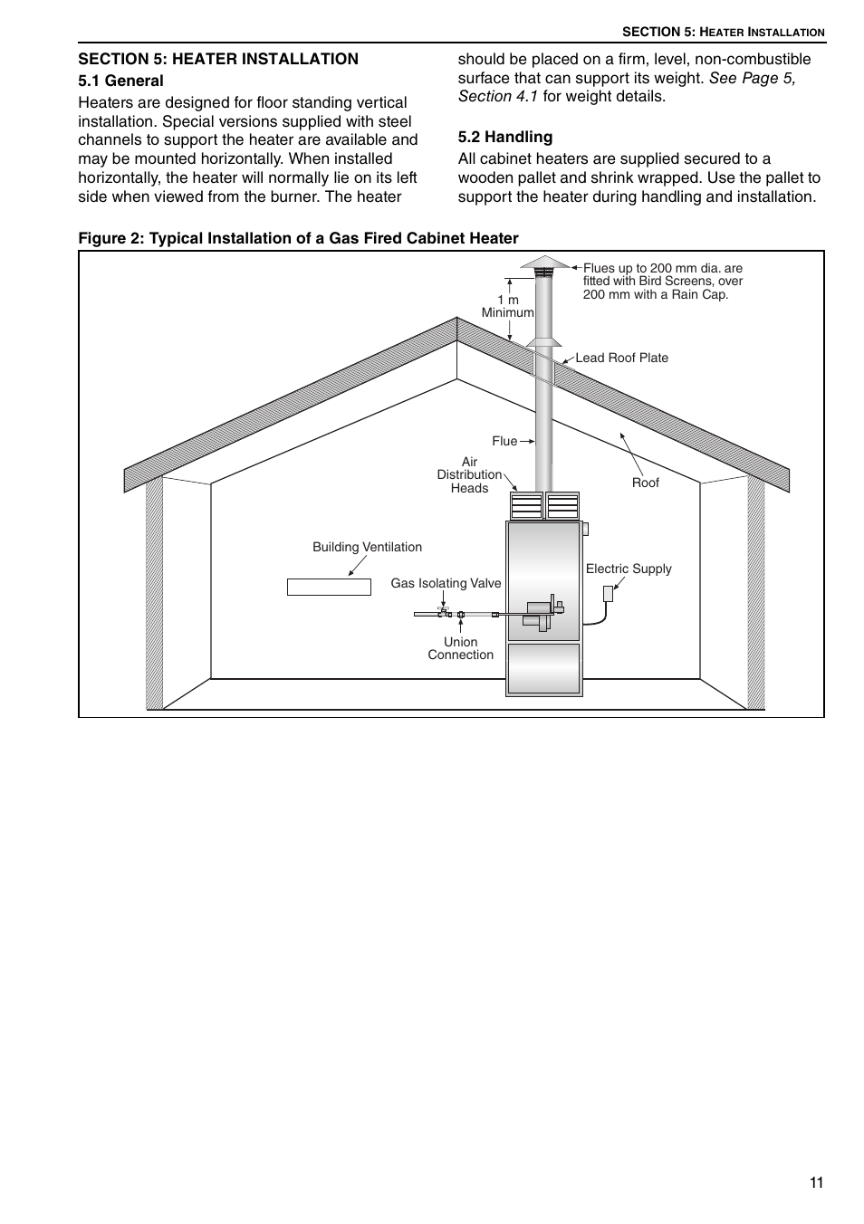 Roberts Gorden Combat Cabinet Heaters POP-ECA/PGP-ECA 015 to 0100 User Manual | Page 17 / 62