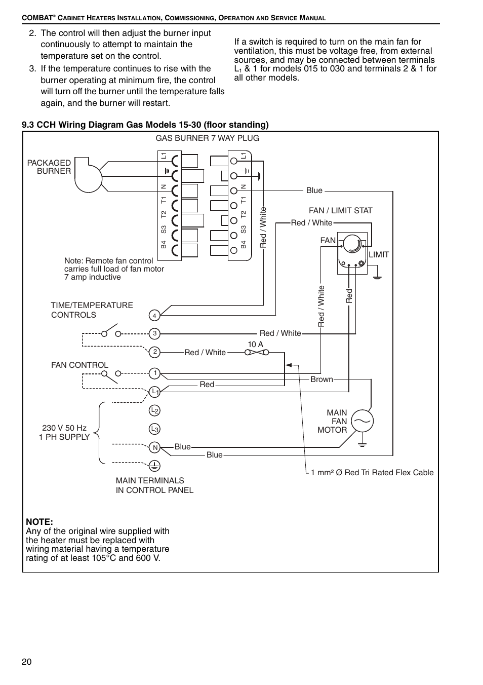 Roberts Gorden Combat Cabinet Heaters POP-ECA/PGP-ECA 015 to 0100 User Manual | Page 26 / 62