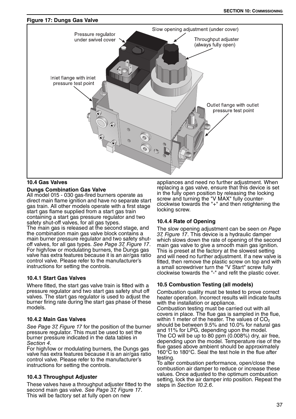 Roberts Gorden Combat Cabinet Heaters POP-ECA/PGP-ECA 015 to 0100 User Manual | Page 43 / 62