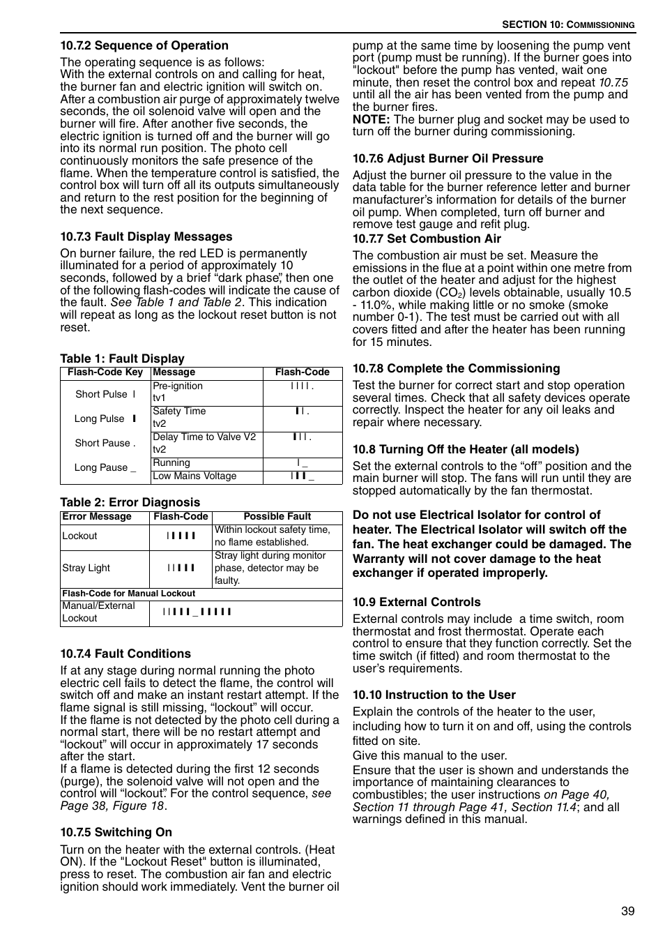 Roberts Gorden Combat Cabinet Heaters POP-ECA/PGP-ECA 015 to 0100 User Manual | Page 45 / 62