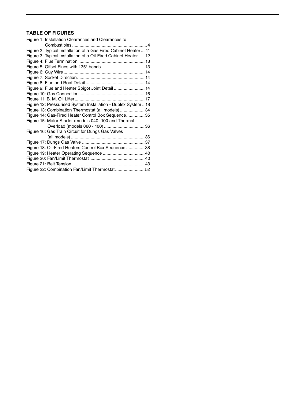 Roberts Gorden Combat Cabinet Heaters POP-ECA/PGP-ECA 015 to 0100 User Manual | Page 5 / 62