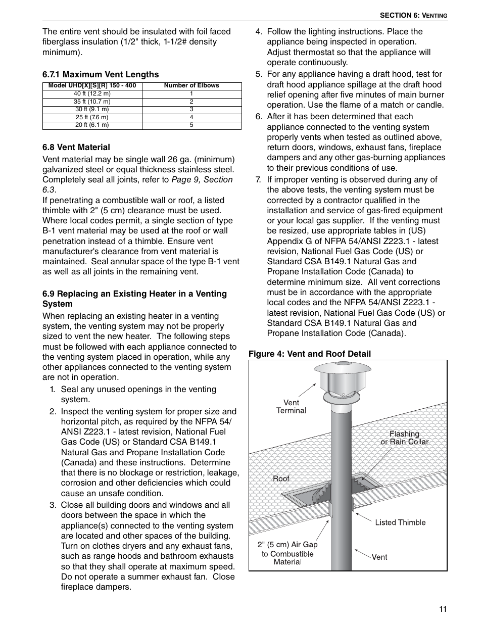 Roberts Gorden UHD[X][S][R] 150 User Manual | Page 17 / 50