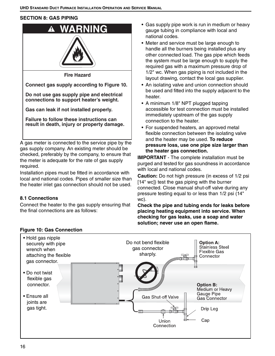 Roberts Gorden UHD[X][S][R] 150 User Manual | Page 22 / 50
