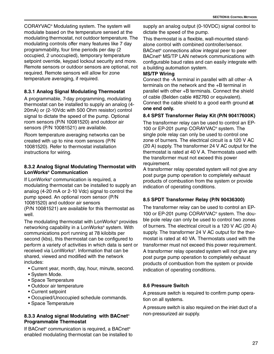 Roberts Gorden CRV-B-9 User Manual | Page 33 / 40