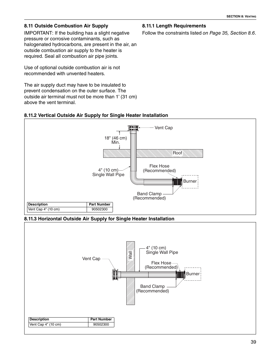 Roberts Gorden Linear Heater User Manual | Page 25 / 50
