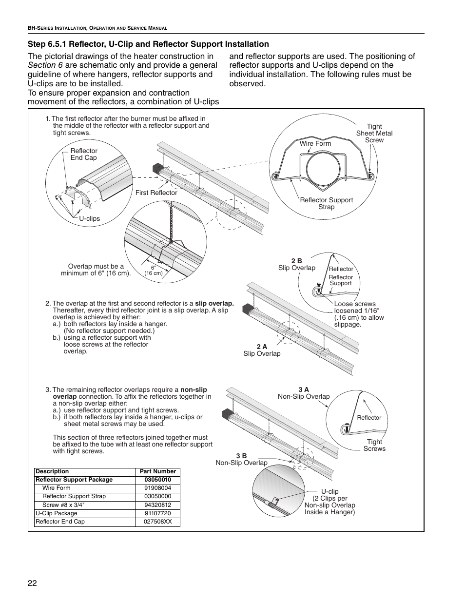 Roberts Gorden Linear Heater User Manual | Page 8 / 50