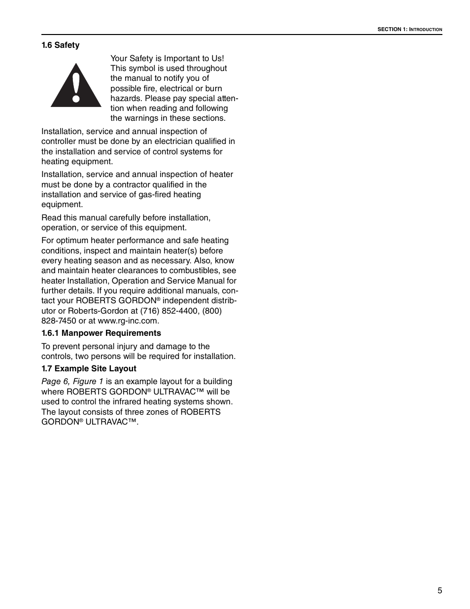 Roberts Gorden UltraVac NEMA 4 User Manual | Page 11 / 48