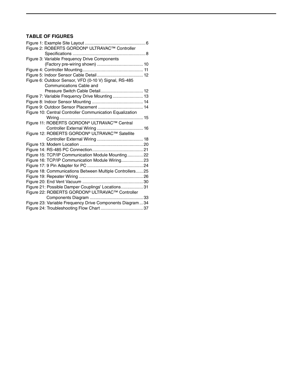 Roberts Gorden UltraVac NEMA 4 User Manual | Page 5 / 48