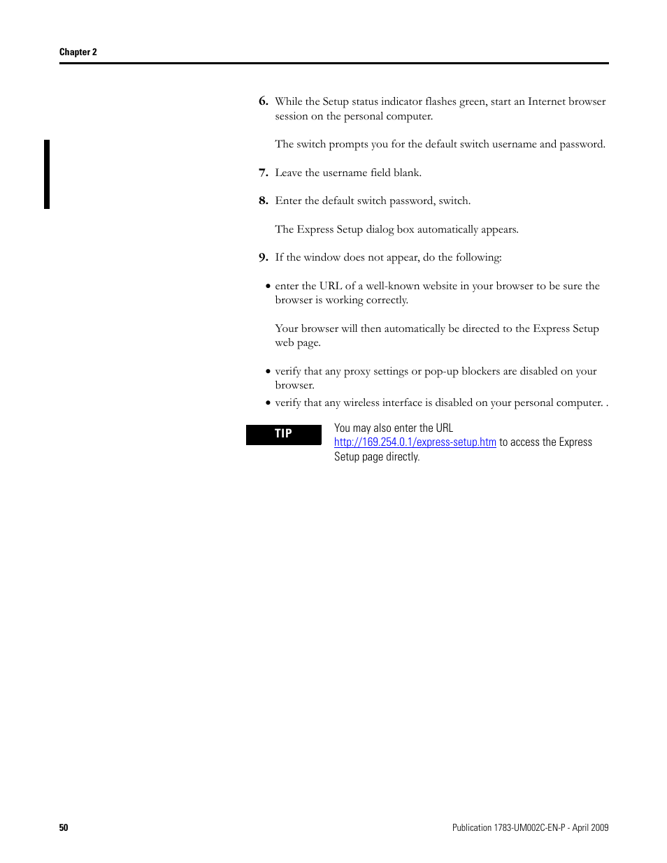 Rockwell Tools STRATIX 8000 ETHERNET 1783-MS10T User Manual | Page 50 / 92