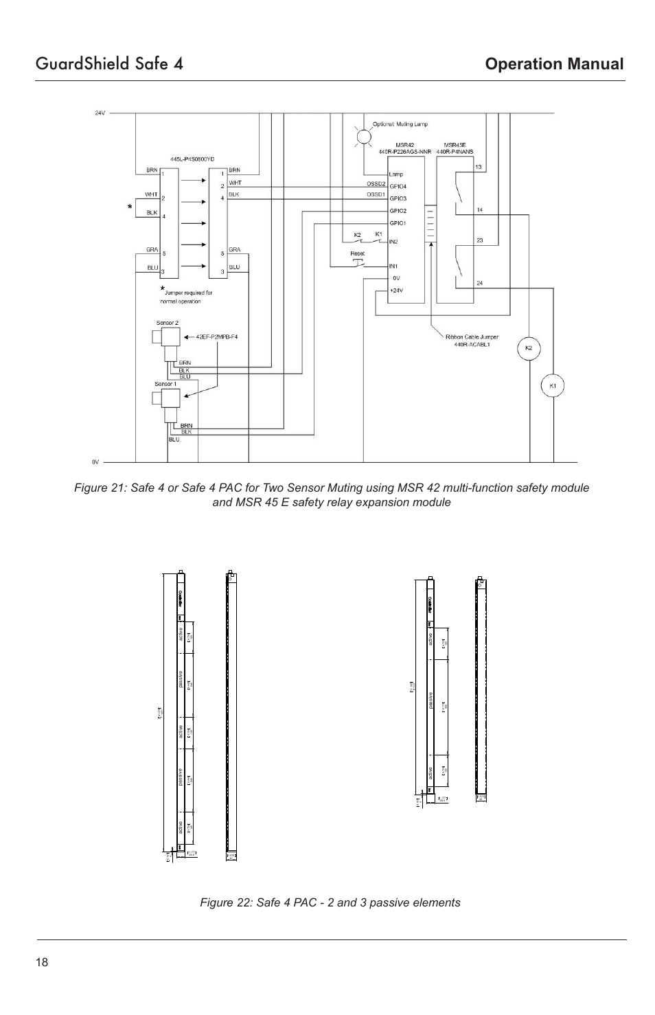 Guardshield safe 4, Operation manual | Rockwell Tools GUARDSHIELD SAFE 4 User Manual | Page 18 / 24