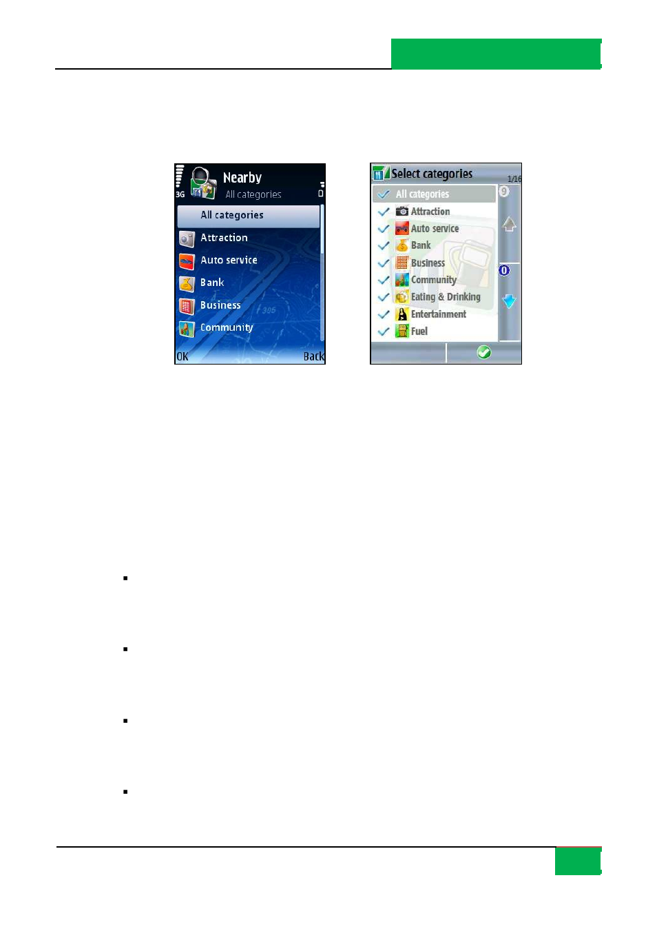 Search - nearby | ROUTE 66 Mobile 8 User Manual | Page 11 / 114