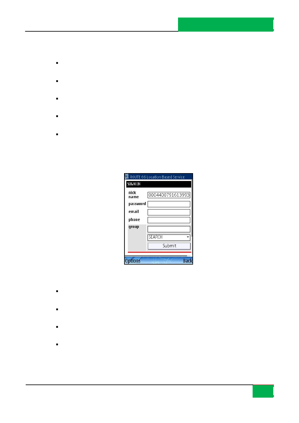 Lbs – list of friends [* s60 | ROUTE 66 Mobile 8 User Manual | Page 113 / 114
