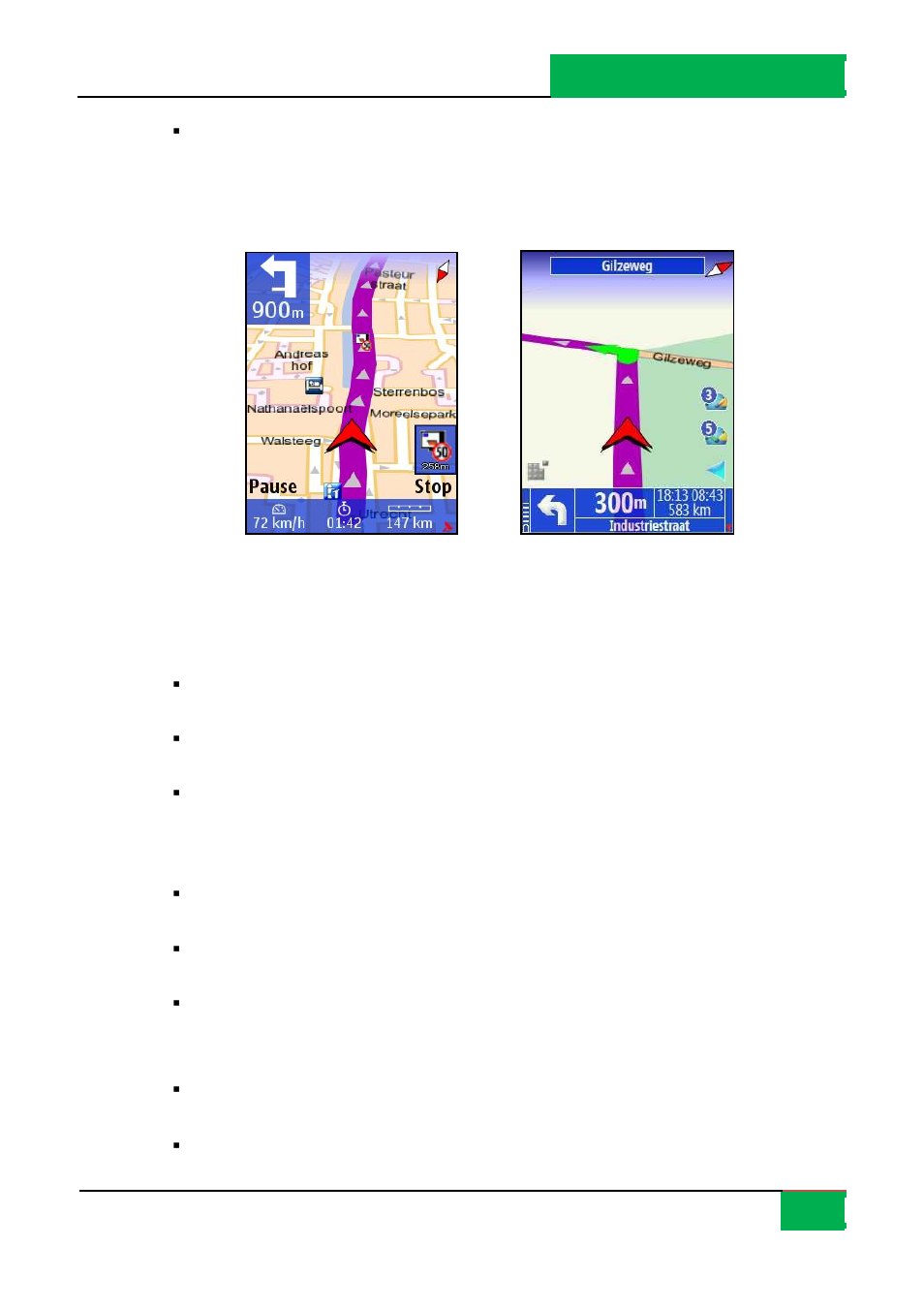 Simulate route | ROUTE 66 Mobile 8 User Manual | Page 27 / 114