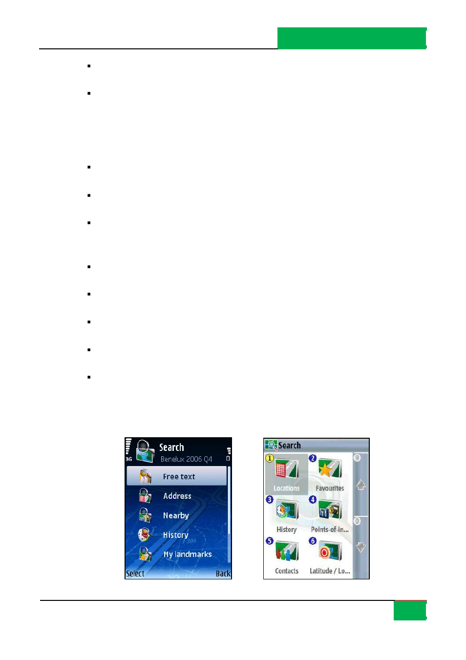 Searching mode | ROUTE 66 Mobile 8 User Manual | Page 8 / 114