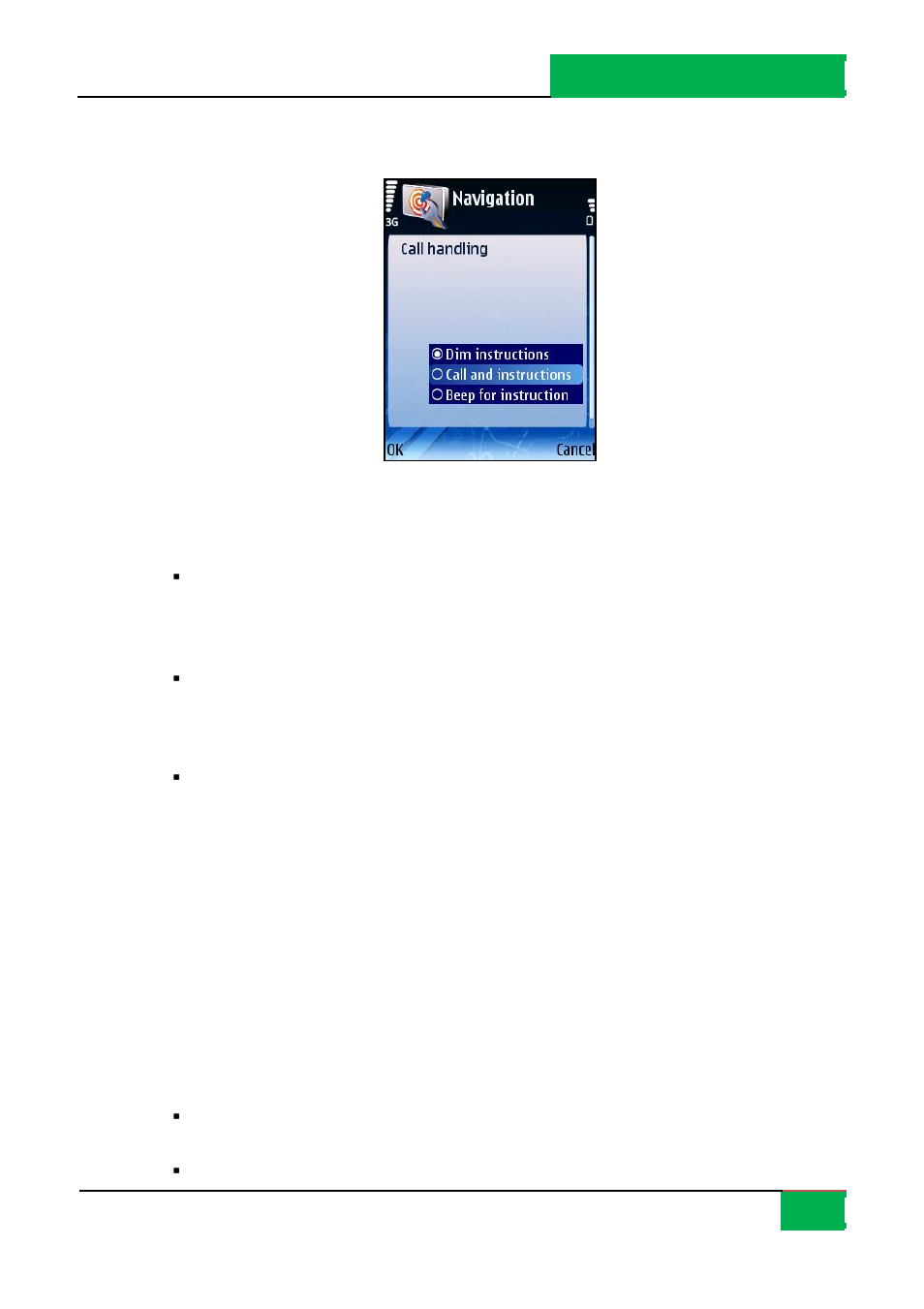Call handling [* s60, Avoid motorways | ROUTE 66 Mobile 8 User Manual | Page 92 / 114