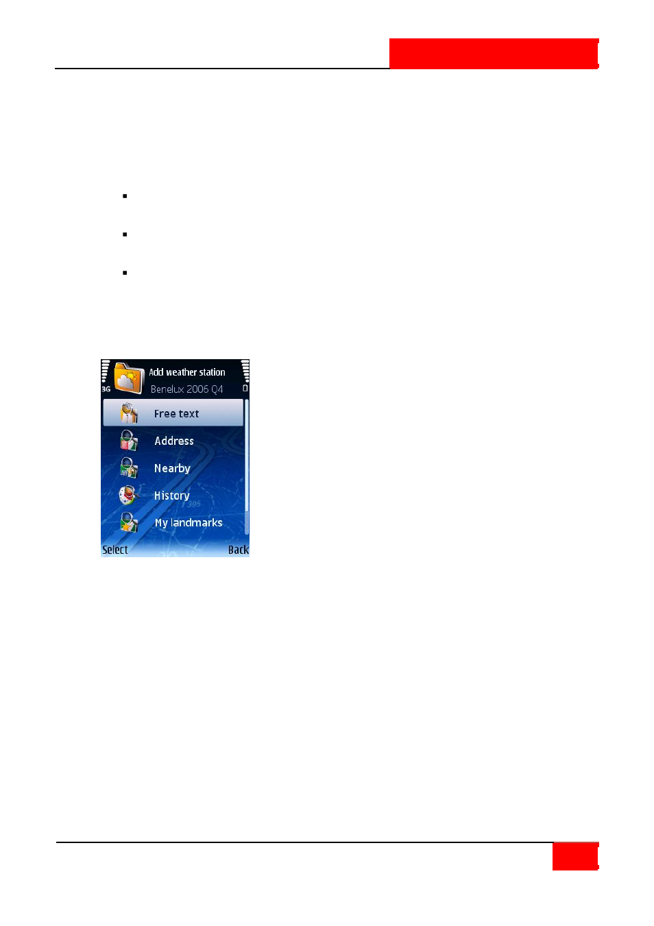ROUTE 66 SYMBIAN S60 V3 User Manual | Page 62 / 114