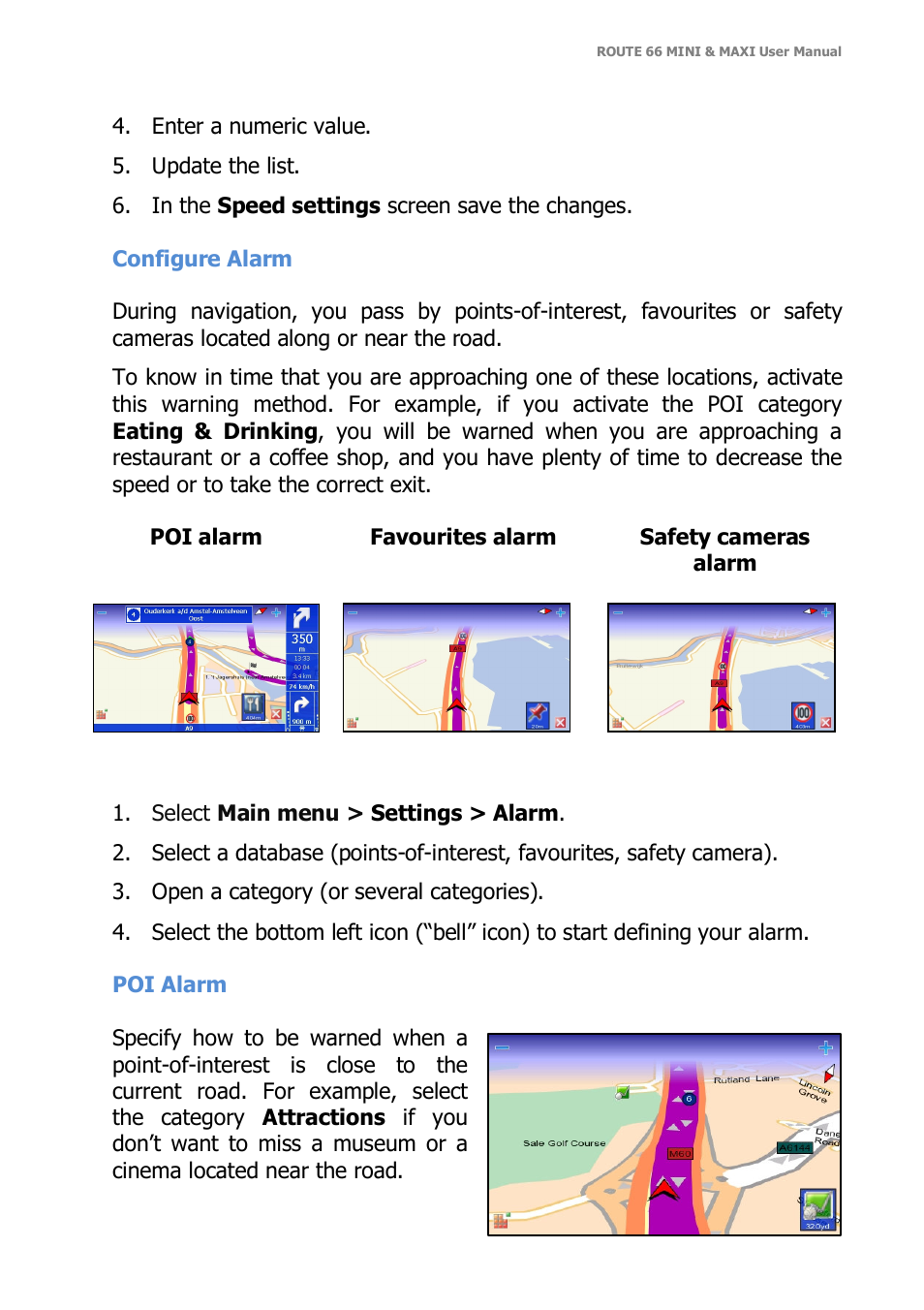 ROUTE 66 Mini Maxi User Manual | Page 111 / 128