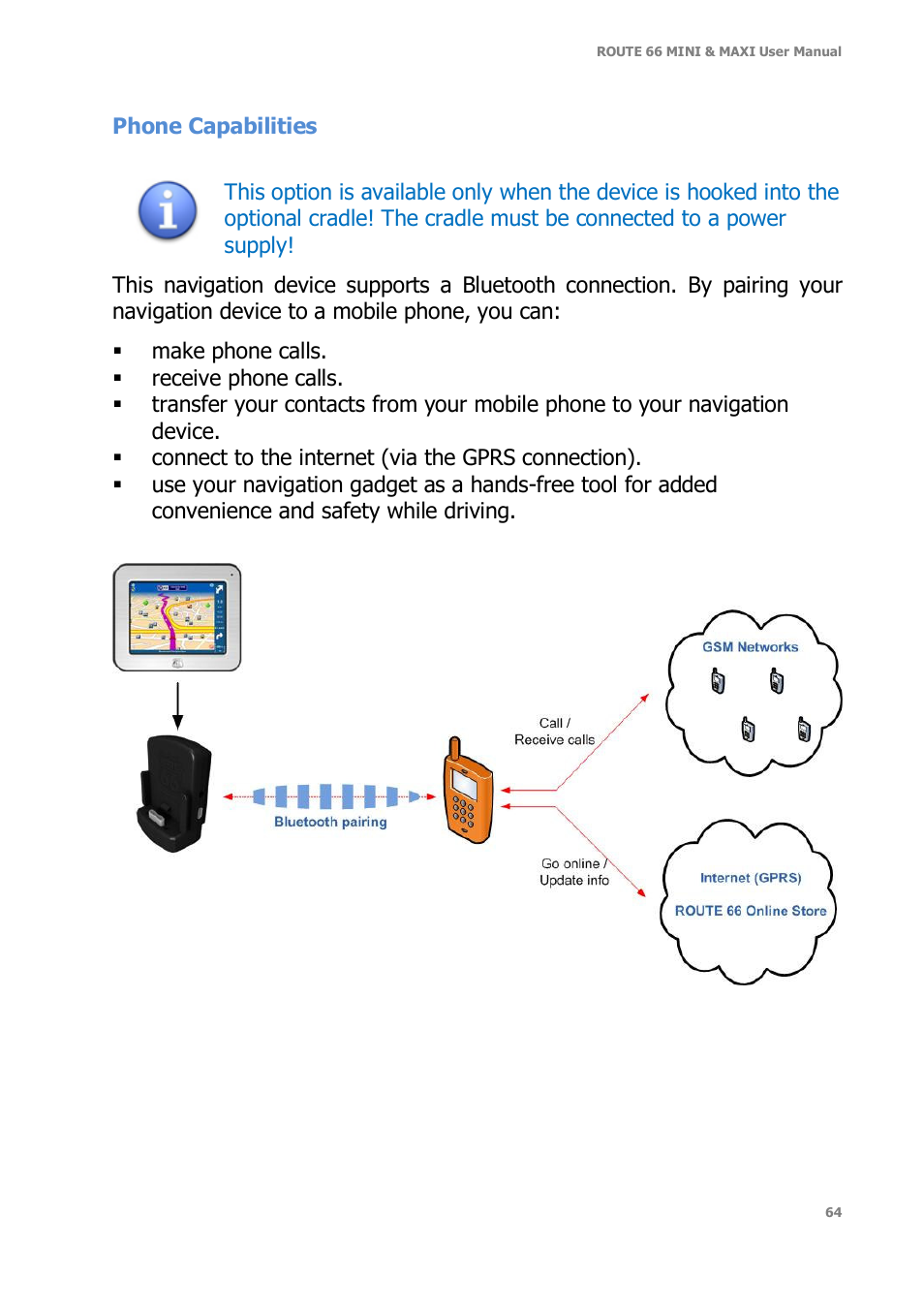 ROUTE 66 Mini Maxi User Manual | Page 64 / 128