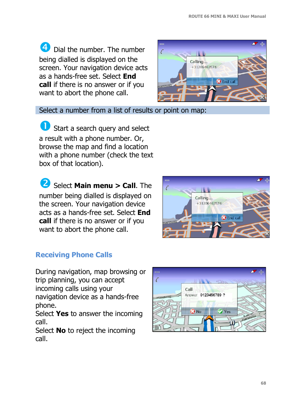ROUTE 66 Mini Maxi User Manual | Page 68 / 128