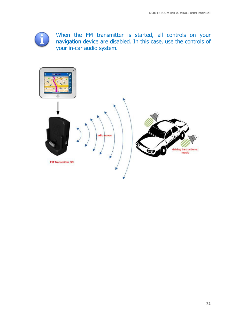 ROUTE 66 Mini Maxi User Manual | Page 72 / 128