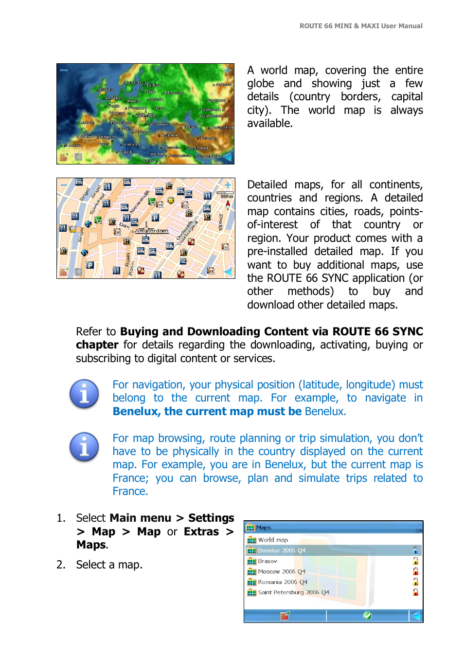 ROUTE 66 Mini Maxi User Manual | Page 81 / 128