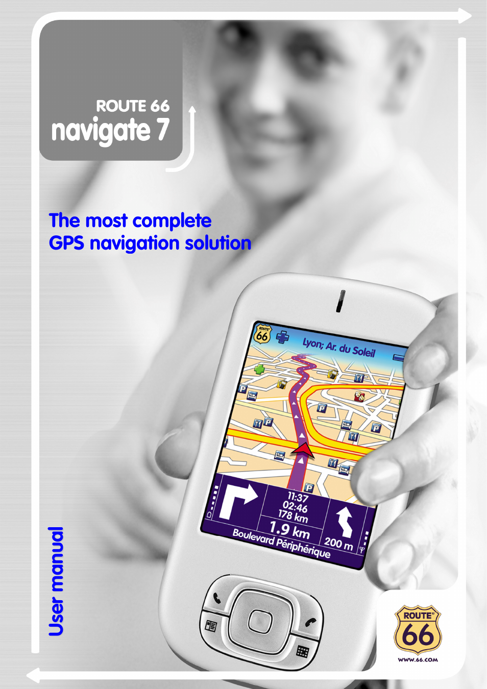 ROUTE 66 Navigate 7 User Manual | 74 pages