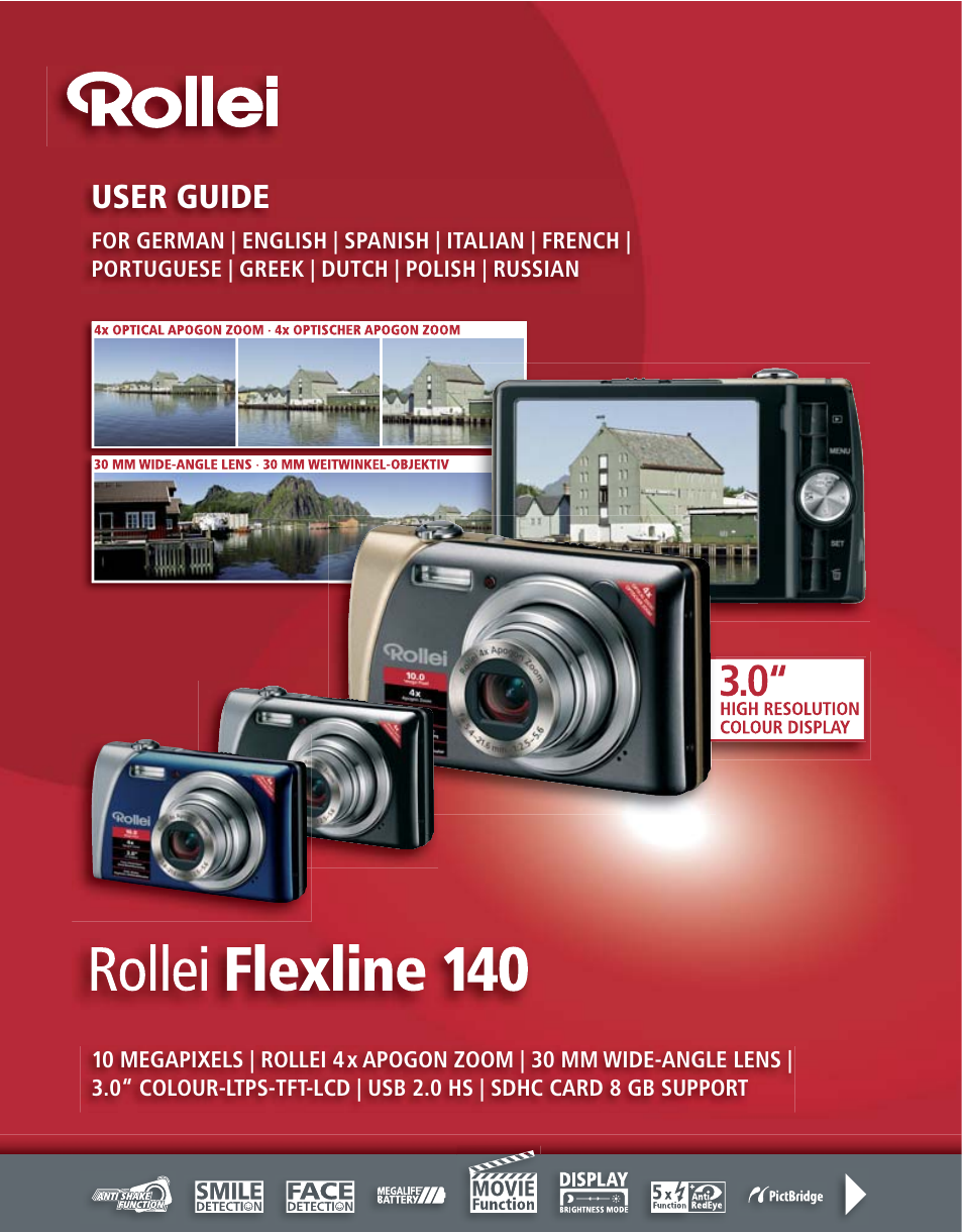 Rollei Flexline 140 User Manual | 45 pages