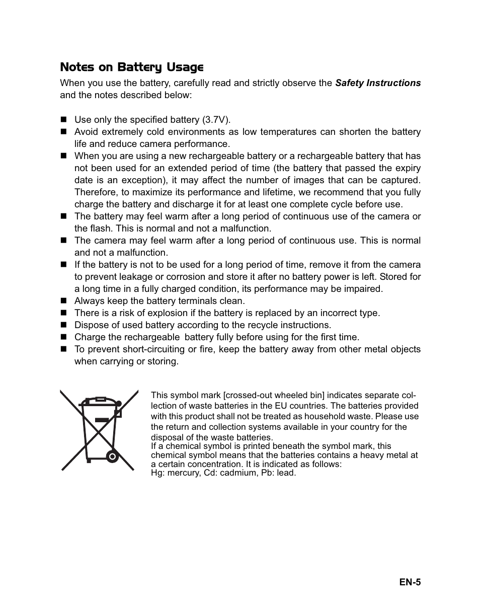 Rollei Flexline 140 User Manual | Page 6 / 45