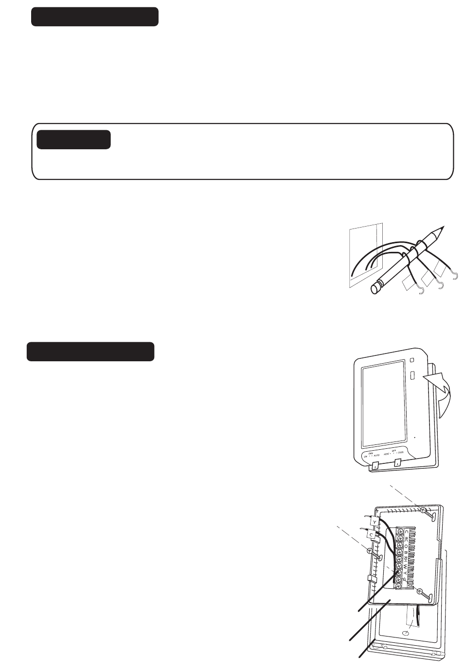 Caution | ritetemp 8035C User Manual | Page 3 / 9