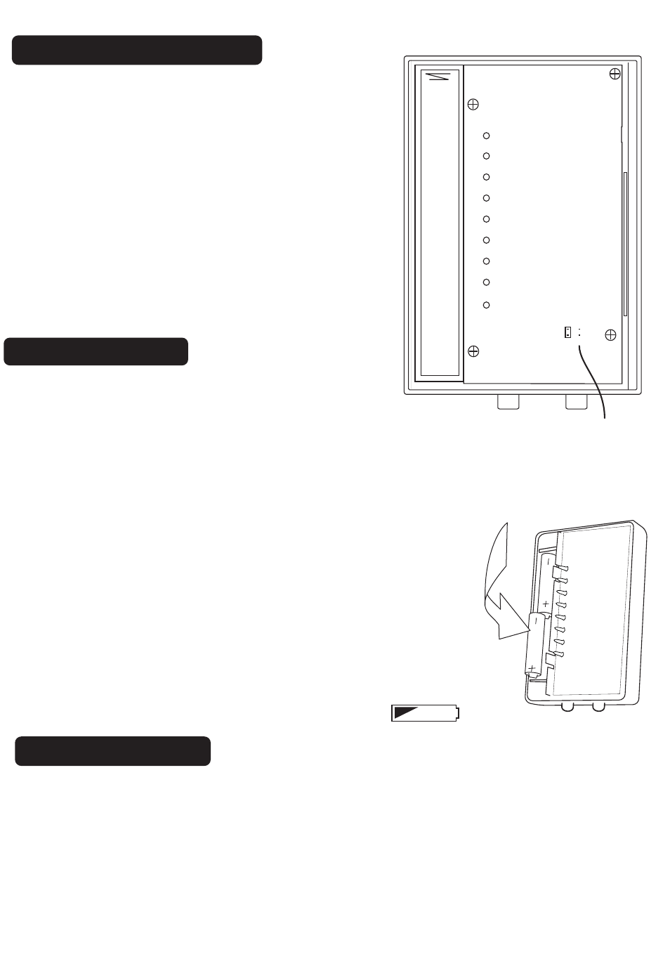 5 install batteries, 4 gas-electric selection 6 power options | ritetemp 8035C User Manual | Page 4 / 9