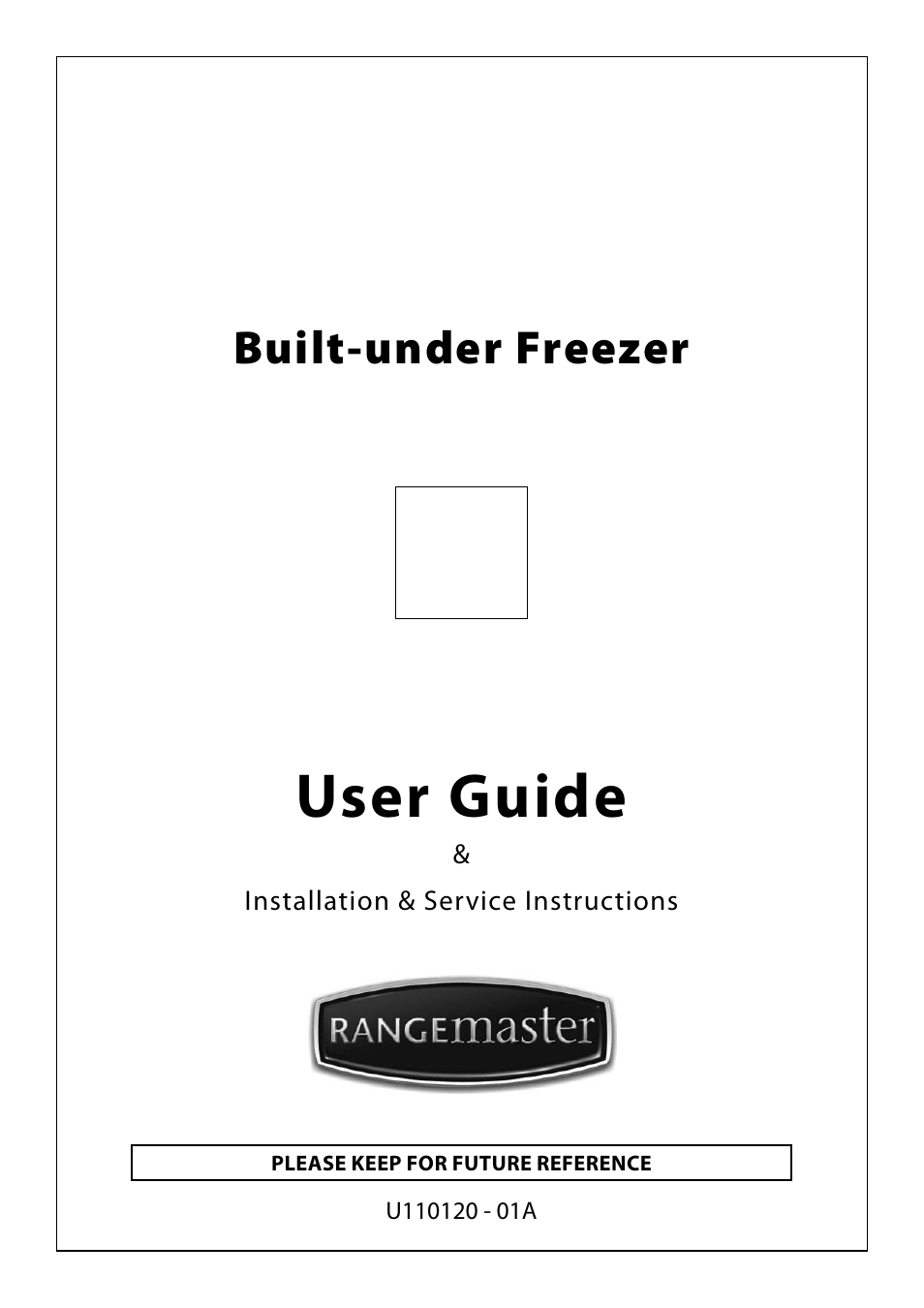 Rangemaster U110120 - 01A User Manual | 20 pages
