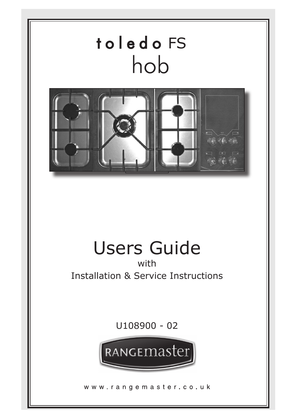 Rangemaster Toledo FS Hob User Manual | 24 pages